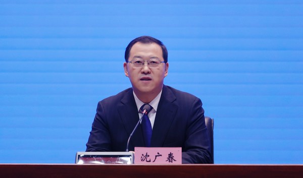 黑龍江省文化和旅游廳副廳長(zhǎng)沈廣春。張澍攝